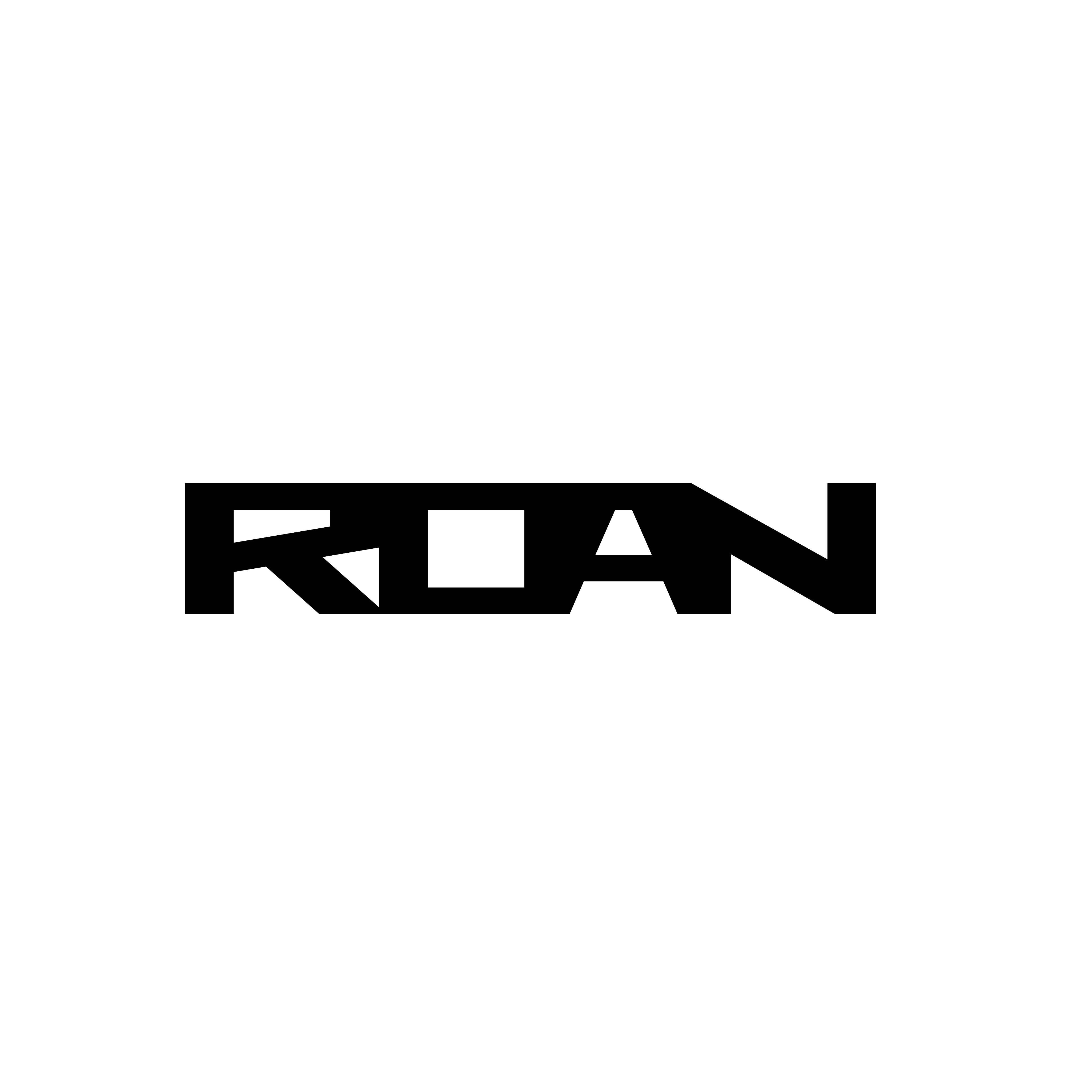 Logo design in Montreal for Roan Black Logo